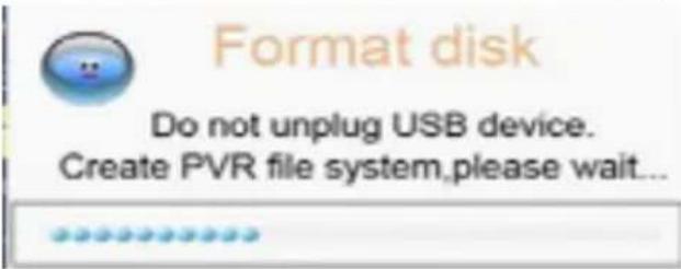 XORO HTC 2228D - Vorbereitung des USB Speichers - 1