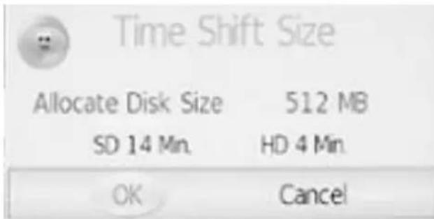 XORO HTC 2228D - Time Shift Size - 1