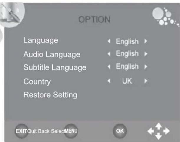 XORO HTC 2228D - Audiosprache (Audio Language) - 1