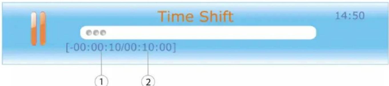 XORO HTC 2228D - Fonction time shift (contrôle du direct) - 1