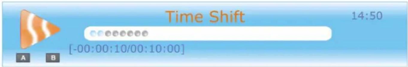 XORO HTC 2228D - Fonction time shift (contrôle du direct) - 2