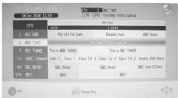 XORO HTC 2228D - EPG - 2