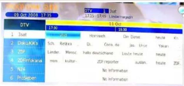 XORO HTC 1526D - EPG - 1