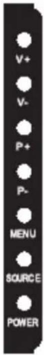 XORO HTC 1526D - Buttons on the right side - 1