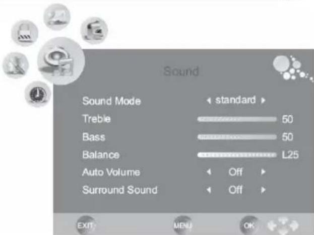 XORO HTC 1526D - Sound Mode (Pexum 38yka) - 1