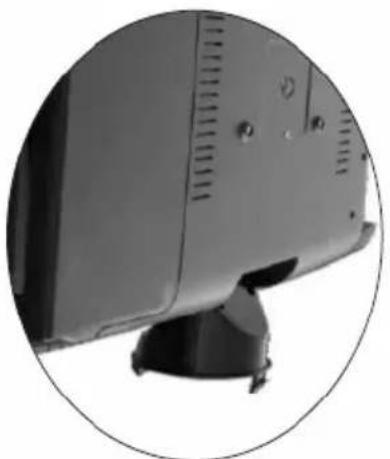 XORO HTC 1526D - Montaje del soporte - 1