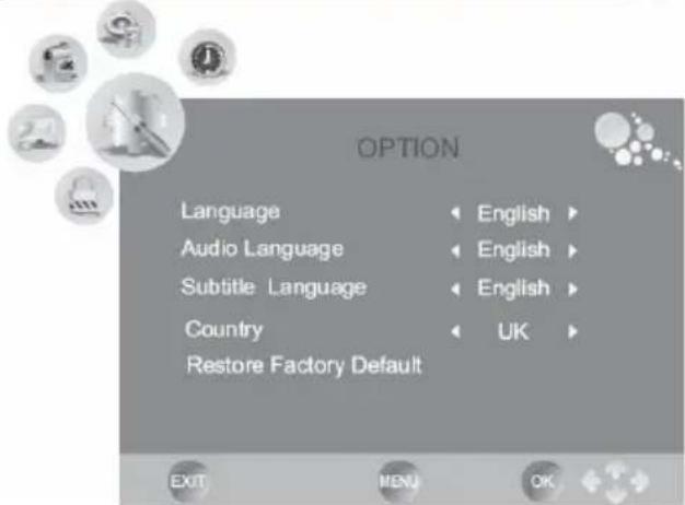 XORO HTC 1526D - Audiosprache (Audio Language) - 1