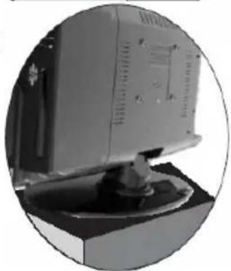 XORO HTC 1526D - Mounting the Stand - 4
