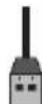 XORO HTC 1526D - Service Port - 1