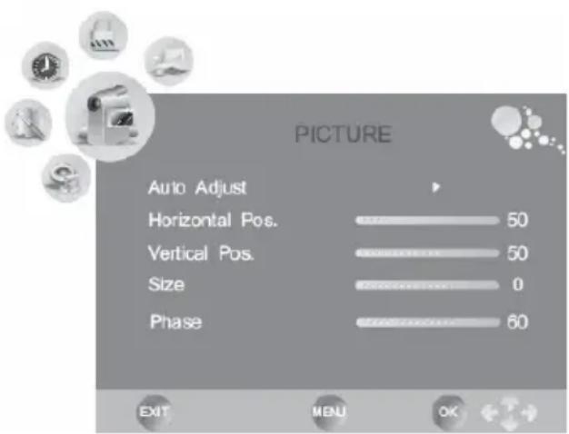 XORO HTC 1526D - Auto Adjust (Aemomamuecka Hacmpouka) - 2