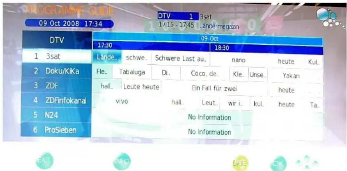 XORO HTC 1526D - 3JIeKToHHa npoRpaMa nepeDaU EPG - 1