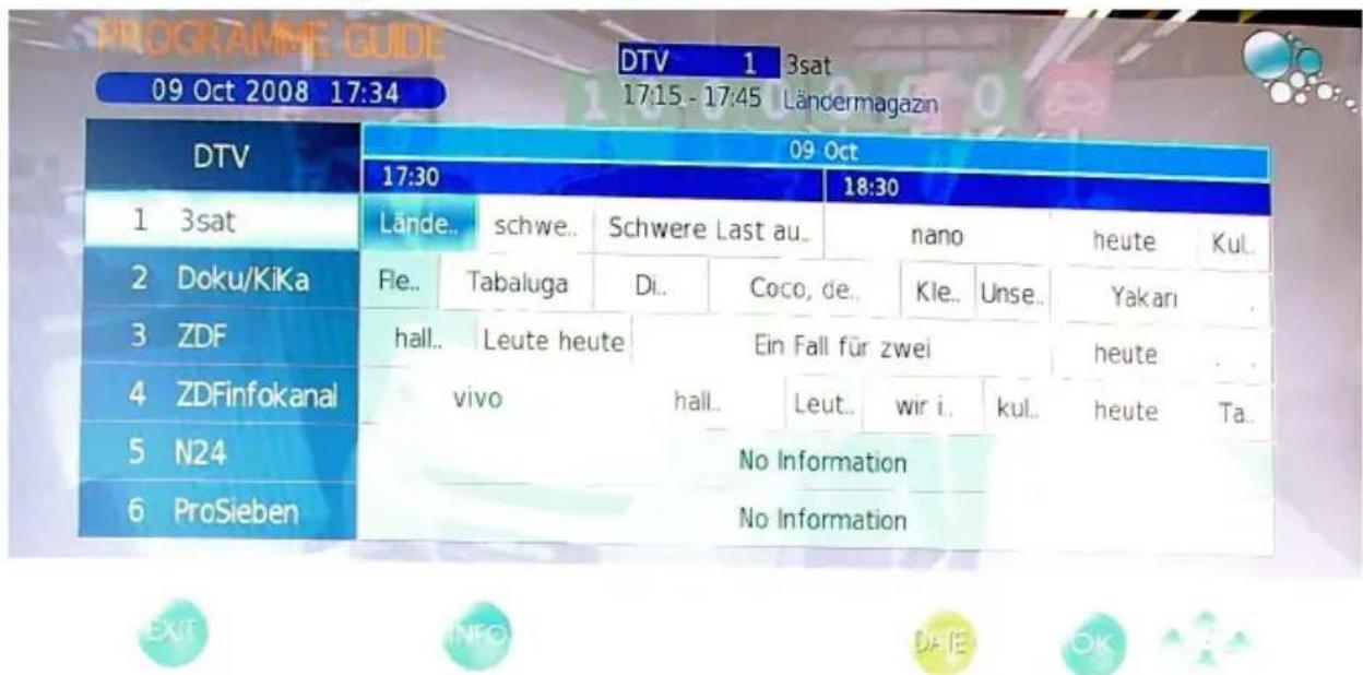 XORO HTC 1526D - EPG - 1