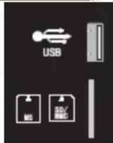 XORO HTC 1526D - USB Port and Card Reader - 1