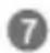 XORO HTC 1526D - Numeric Buttons - 7