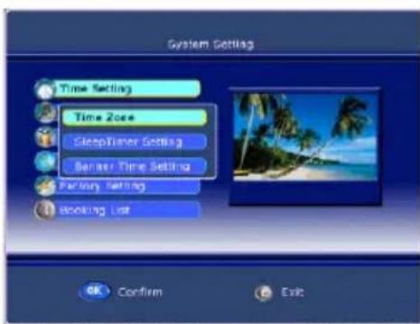XORO HTC 2225D - Banner Time Setting - 2