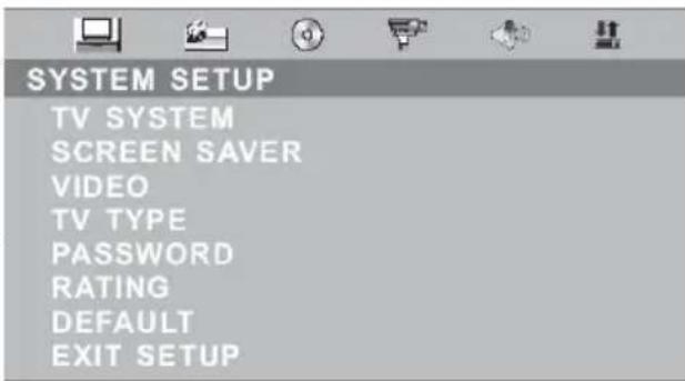 XORO HTC 2225D - Setup Menu - 2