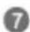XORO HTC 2225D - Numeric Buttons - 7