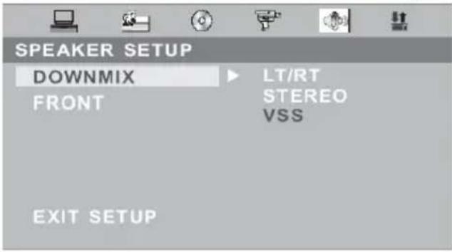 XORO HTC 2225D - SPEAKER SETUP - 1