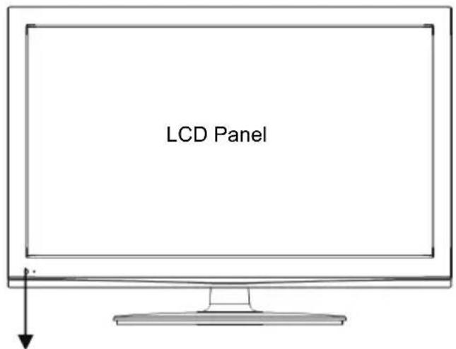 XORO HTL 2231D - LCD Panel - 1