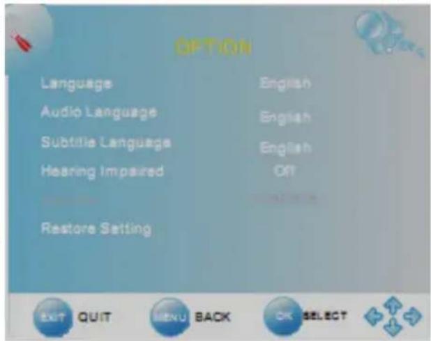 XORO HTL 2231D - Audiosprache (Audio Language) - 1