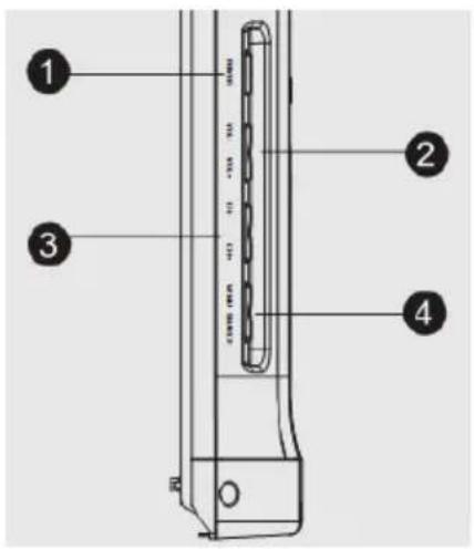 XORO HTL 2231D - Face droite - 1