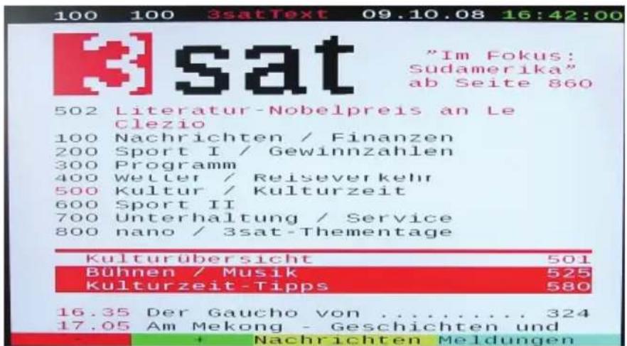 XORO HTL 2231D - Tele-/ Videotext - 2