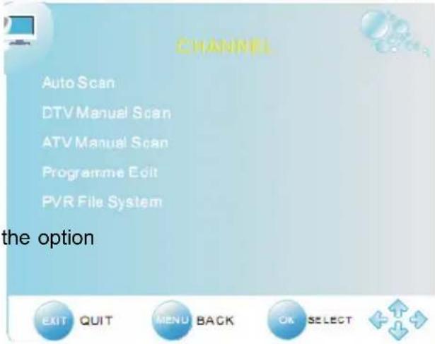 XORO HTL 2231D - Auto search (Auto Tuning) - 1