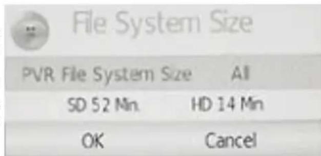 XORO HTL 2231D - Check PVR File System - 2