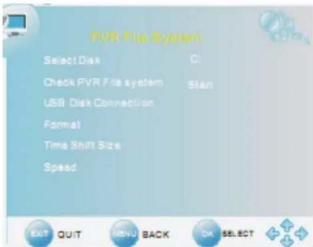 XORO HTL 2231D - Vorbereitung des USB Speicher zur Aufnahme - 1