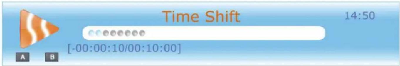 XORO HTL 2231D - Fonction Time Shift (contrôle du direct) - 2