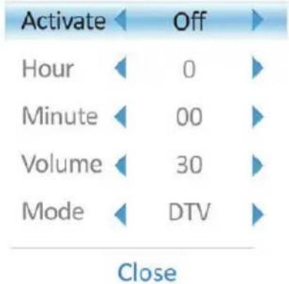 XORO HTL 2231D - Time Zone - 1