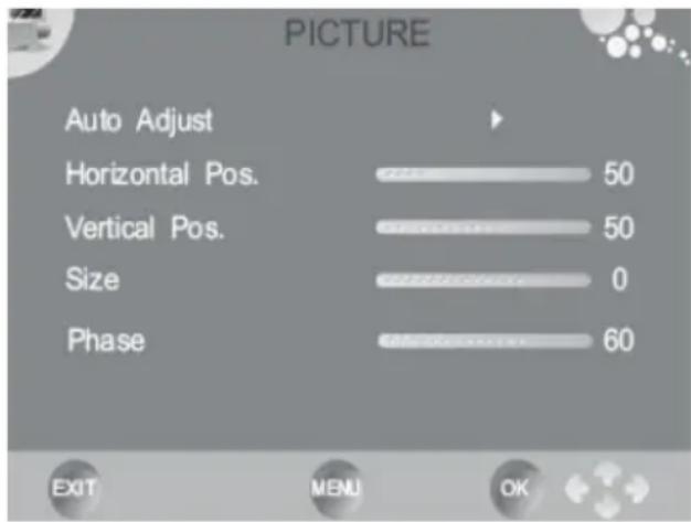 XORO HTL 2231D - Position horizontal et verticale - 1