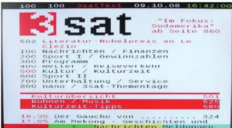 XORO HTL 2231D - Tele-/ Videotext - 1