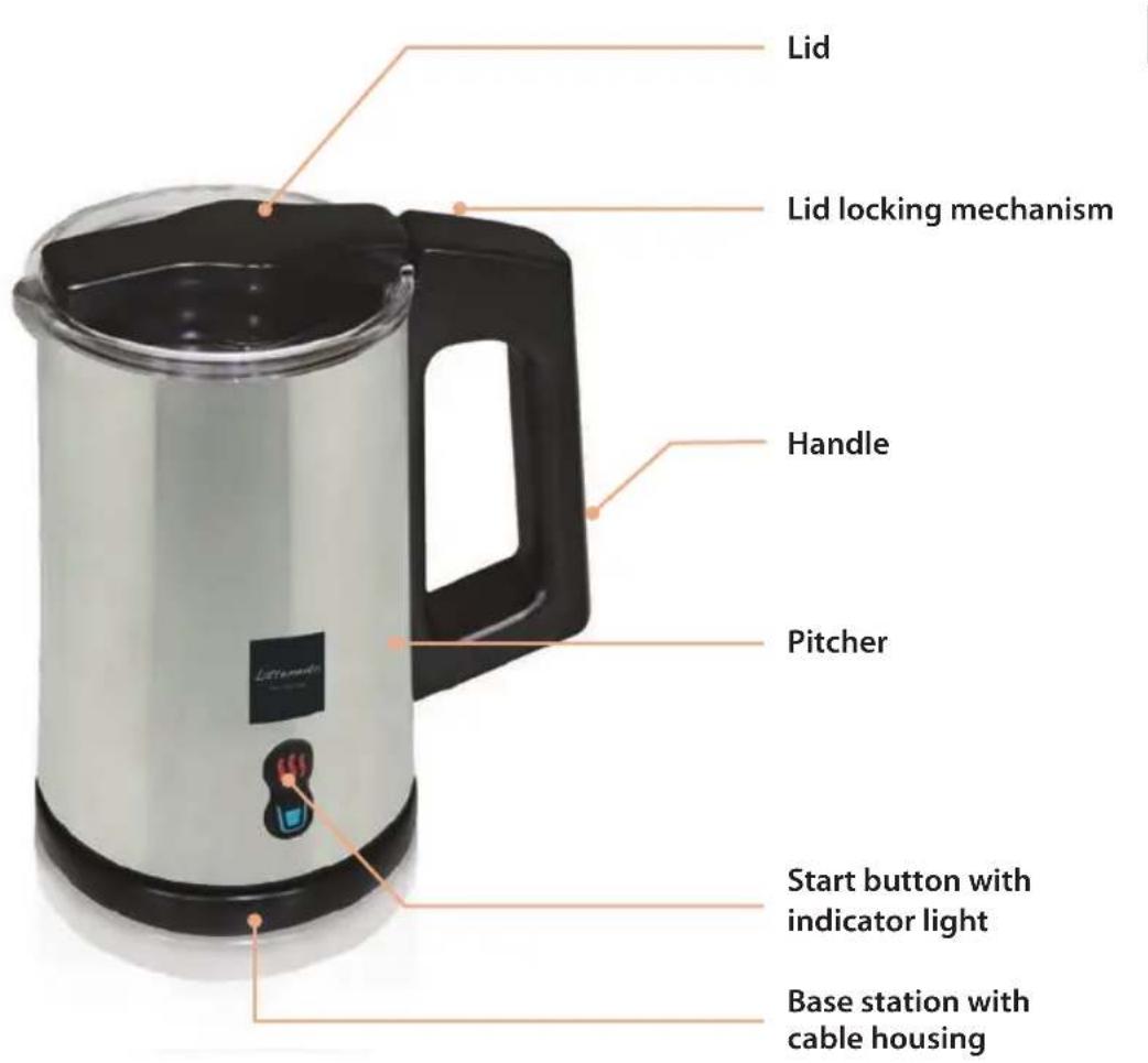 Lattemento LM300P - Device description - 1