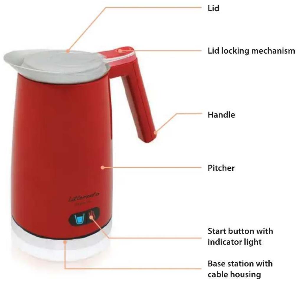 Lattemento LM217P - Device description - 1