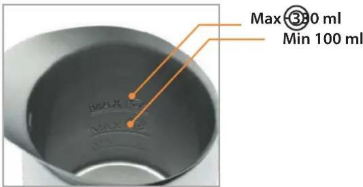 Lattemento LM217P - Milch erhitzen - 2