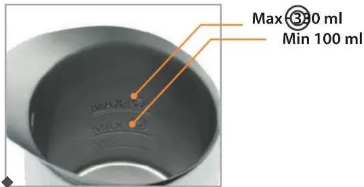 Lattemento LM217P - Melk verwarmen - 2