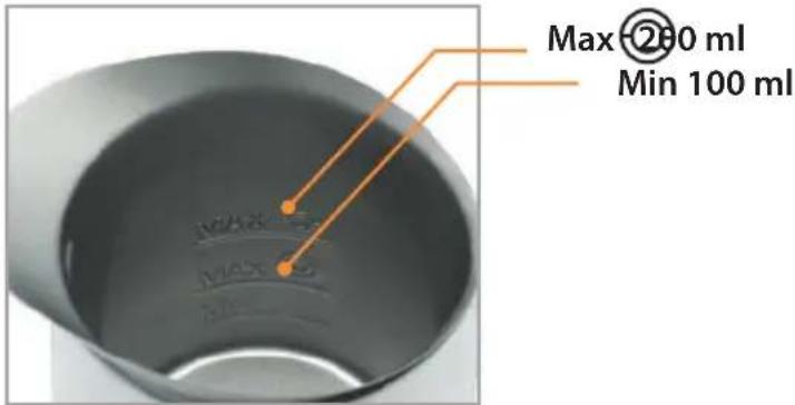 Lattemento LM216P - Preparing the milk foam - 3