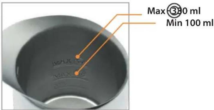 Lattemento LM216P - Milch erhitzen - 2