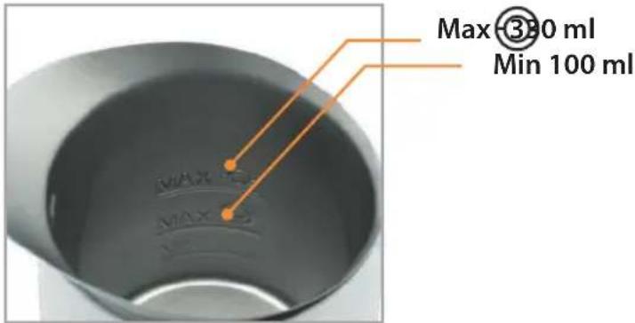 Lattemento LM216P - Heating milk - 2
