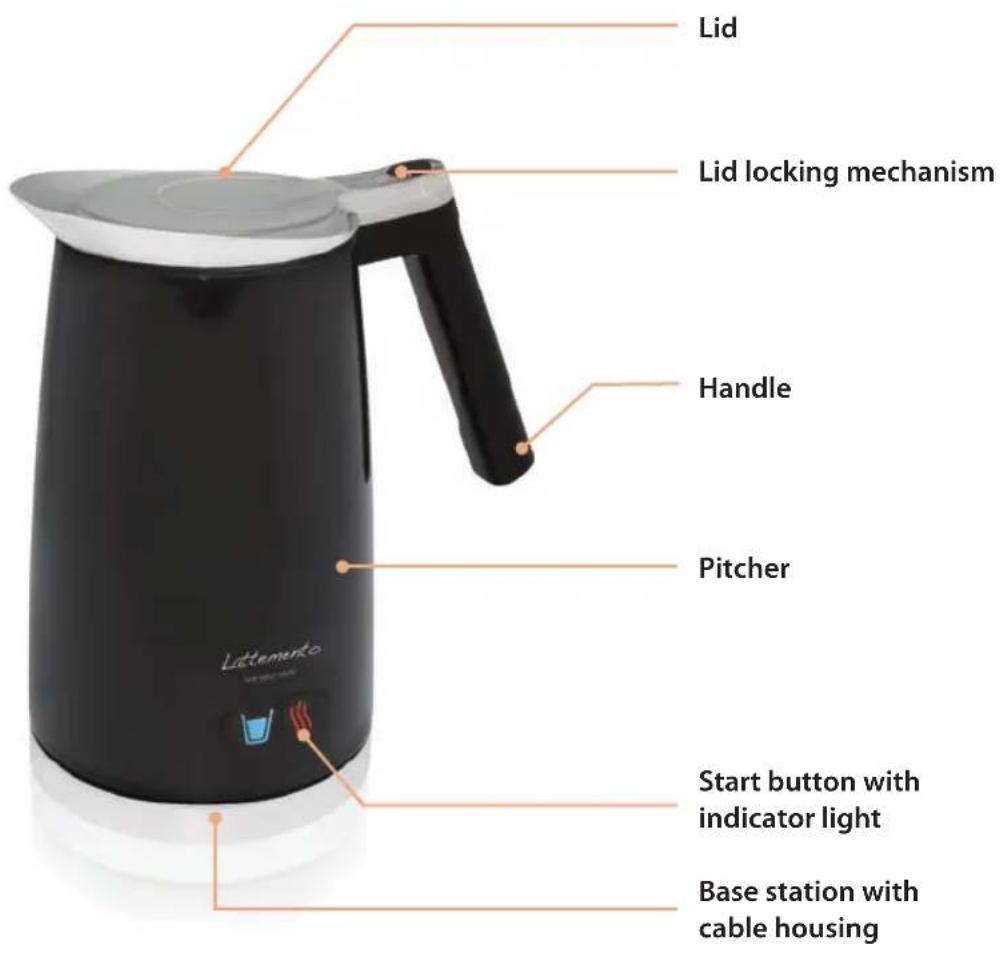 Lattemento LM216P - Device description - 1