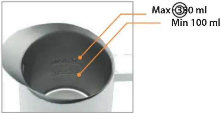 Lattemento LM215P - Heating milk - 2
