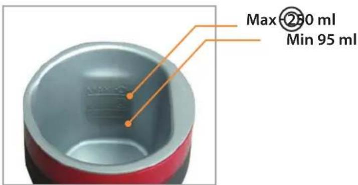 Lattemento LM167P - Réchauffement du lait - 2