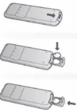Camos TM1710D - Mise en place des piles - 1