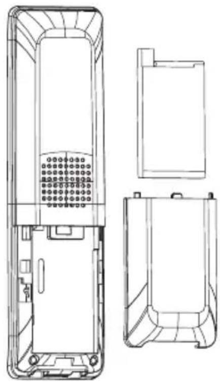 SWISSVOICE Iron - Inserire l'accumulatore - 1