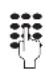 SWISSVOICE Avena 109 - Entrer/modifier le numéro d'appoint direct - 5