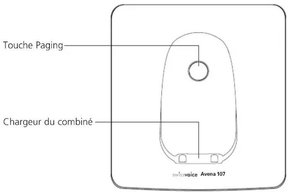 SWISSVOICE Avena 107 - Touché de la base - 1