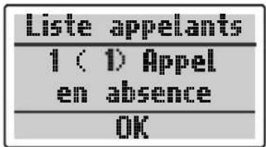 SWISSVOICE Eurit 535 - Appels pendant l'absence - 1