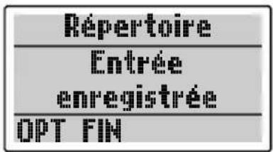 SWISSVOICE Eurit 535 - Enregistrer dans le répertoire - 2