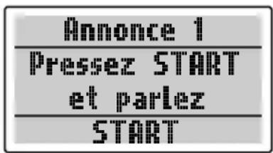 SWISSVOICE Eurit 535 - Enregistrement de l'annonce personnelle - 2